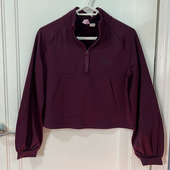 Diadora Tech Crop cropped pullover - Picture 1 of 2